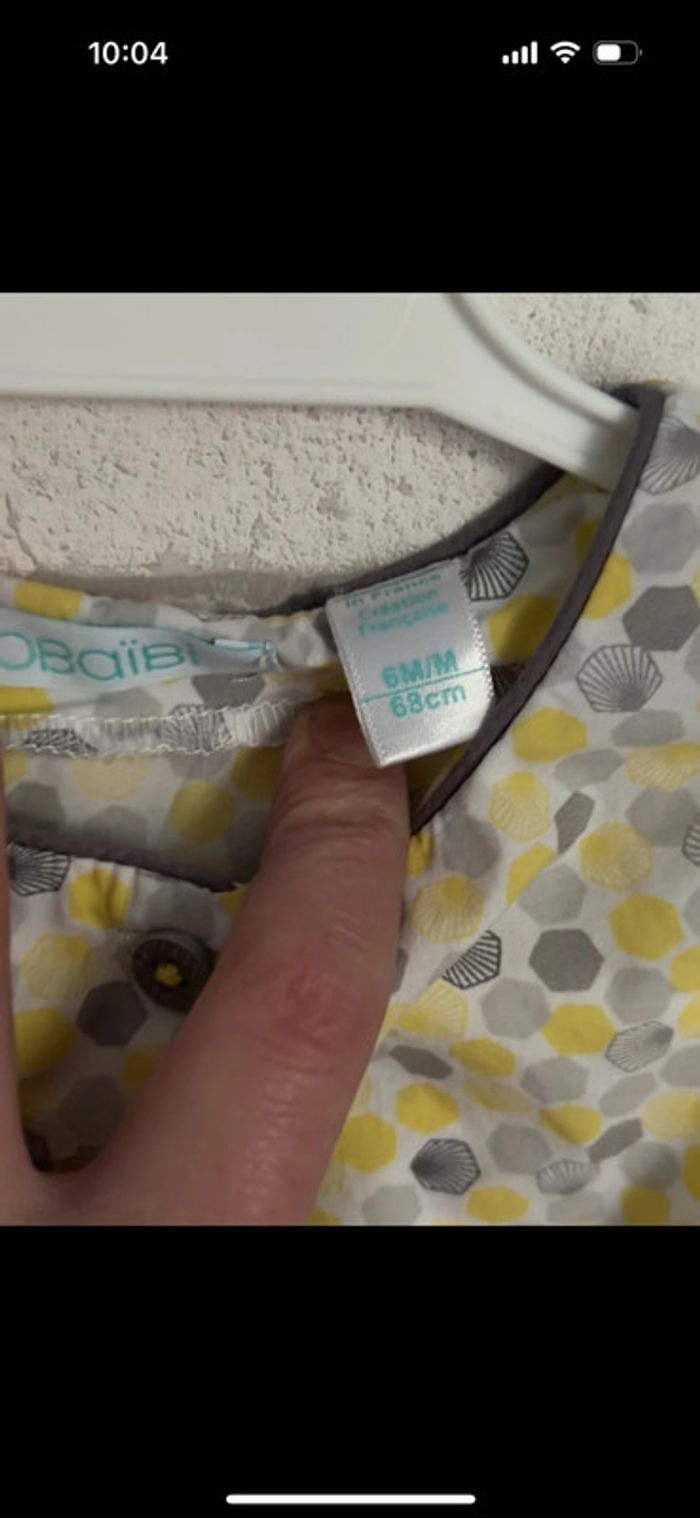 combishort obaibi taille 6 mois - photo numéro 3