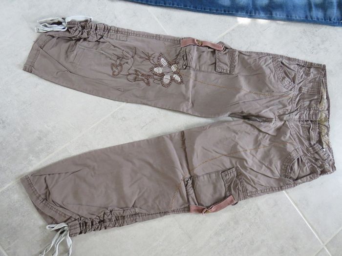 4 pantalons fille 10 ans - photo numéro 3