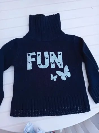 Pull couleur roulé