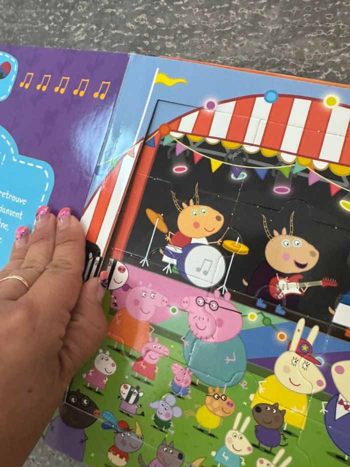 Livre puzzle peppa pig - photo numéro 7
