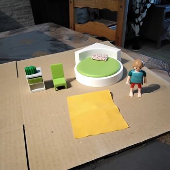 Chambre lit rond 5583 Playmobil