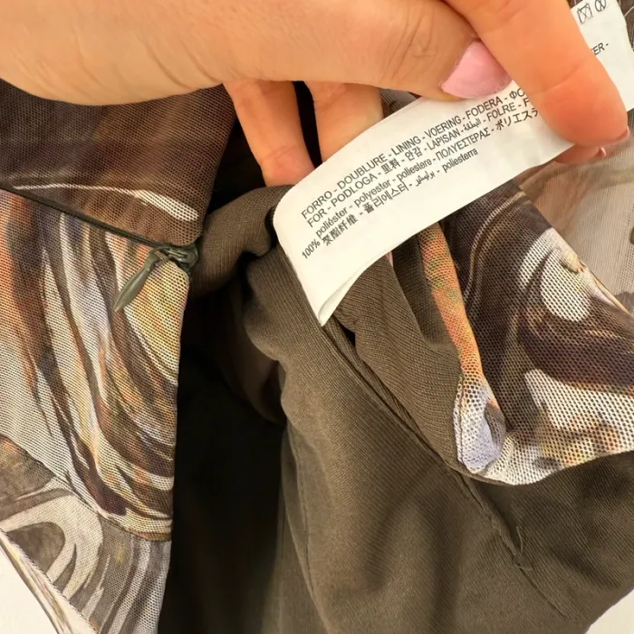 Haut asymétrique une manche Zara - Taille S - photo numéro 8