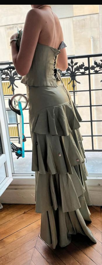 Neuve! Sublime ensemble de soirée Claudine Elbaz couture Taille 38 (650€ en boutique)