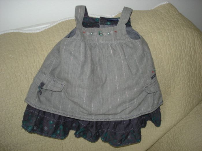 Ensemble roble grise et tee-shirt 24 mois Sergent Major - photo numéro 2