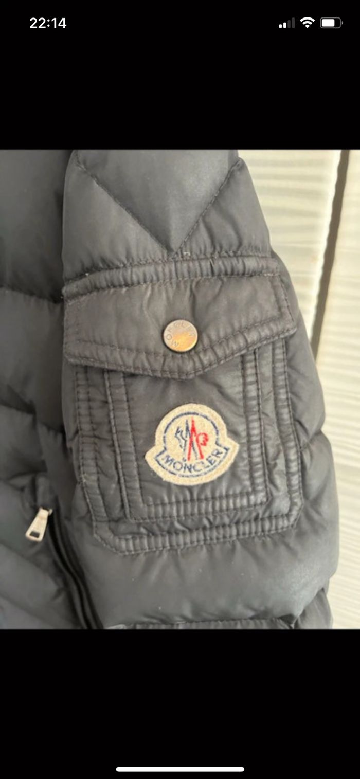 Doudoune authentique moncler taille 10ans - photo numéro 2