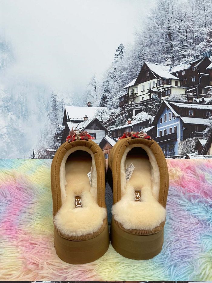 Pantoufles d'hiver UGG Tazzle, couleur châtaigne, pointure 40 - photo numéro 4