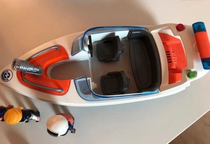 Bateau de Sauvetage des Gardes Côtes - Playmobil 5625 + 5159 - photo numéro 5