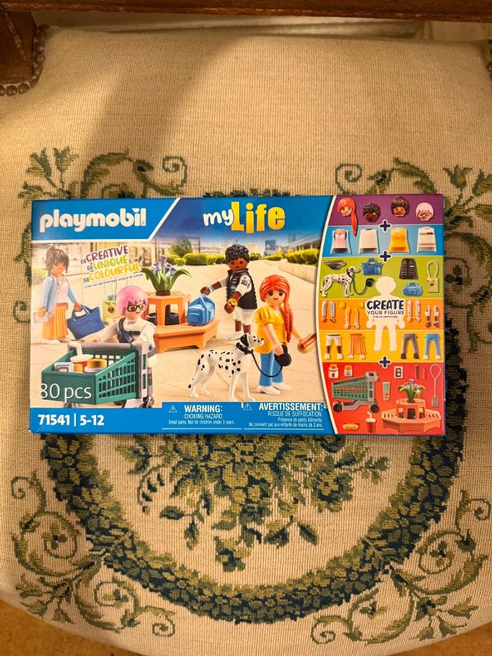 NEUF Coffret figurines Playmobil personnages 71541 My Life My Figures Shopping