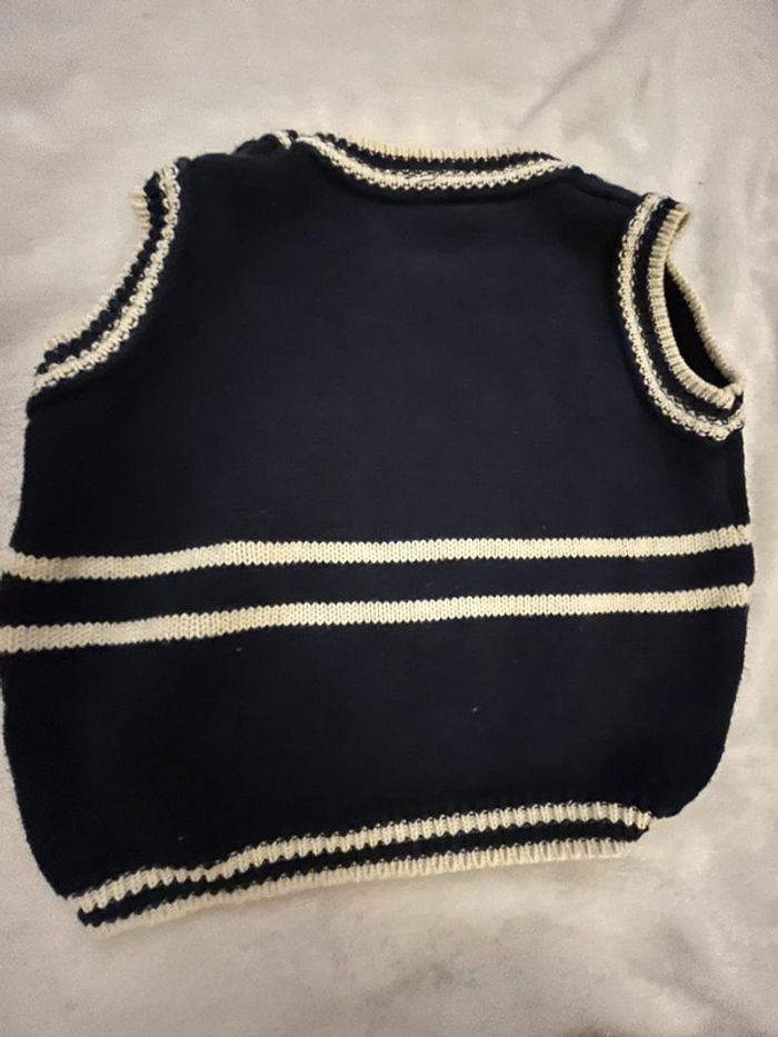 Pull sans manche 3 mois - photo numéro 2