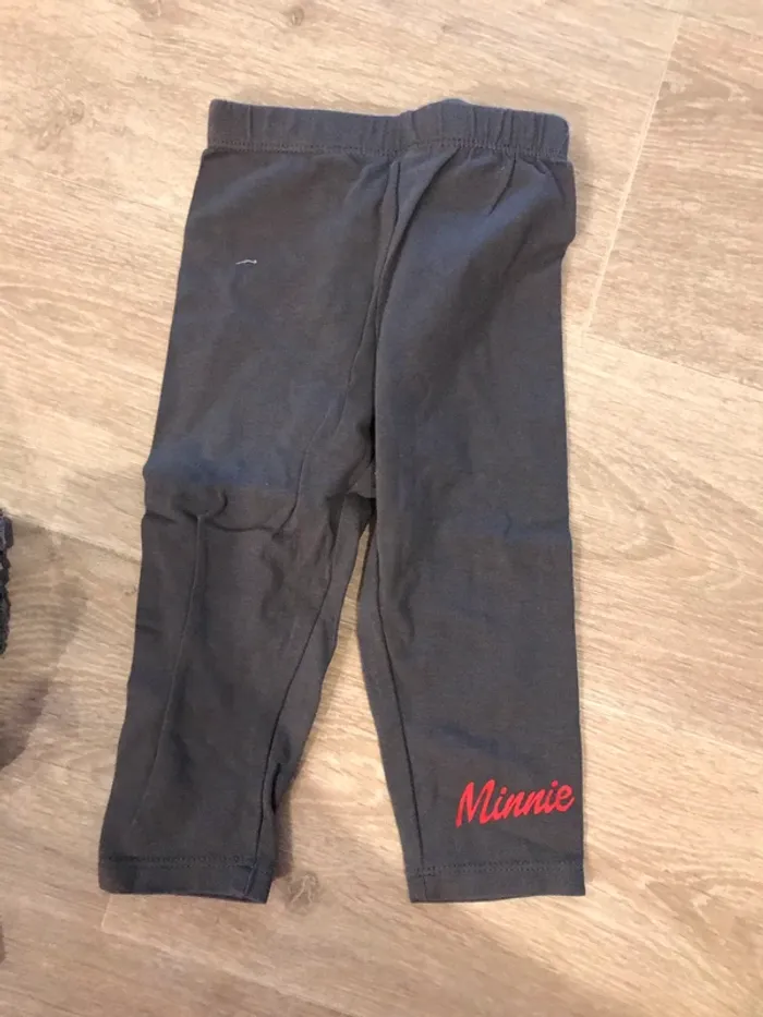 Legging minnie 12 mois neuf disney