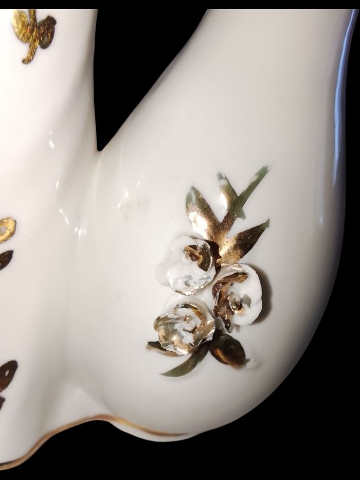 Vase Dame Au Chapeau Porcelaine - photo numéro 6