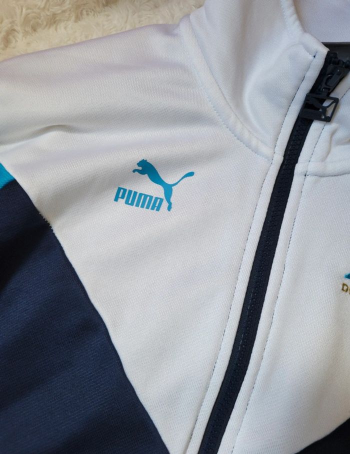 Veste de survêtement Olympique de Marseille Iconic 2019/20 - photo numéro 3