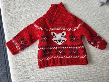 Pull col roulé