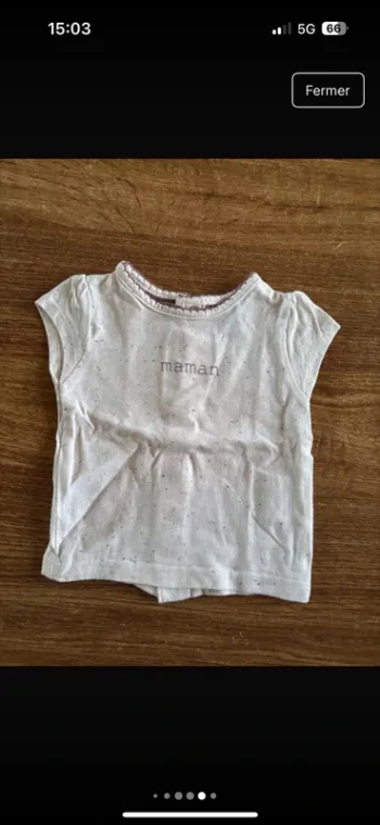 TEE shirt MC fille
