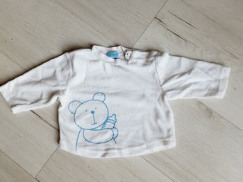 Vêtement bébé mixte garçon fille pull blancours bleu L’enfant do 6 mois