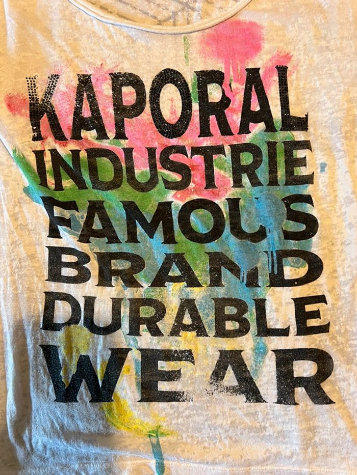 Tee shirt kaporal femme S - photo numéro 2