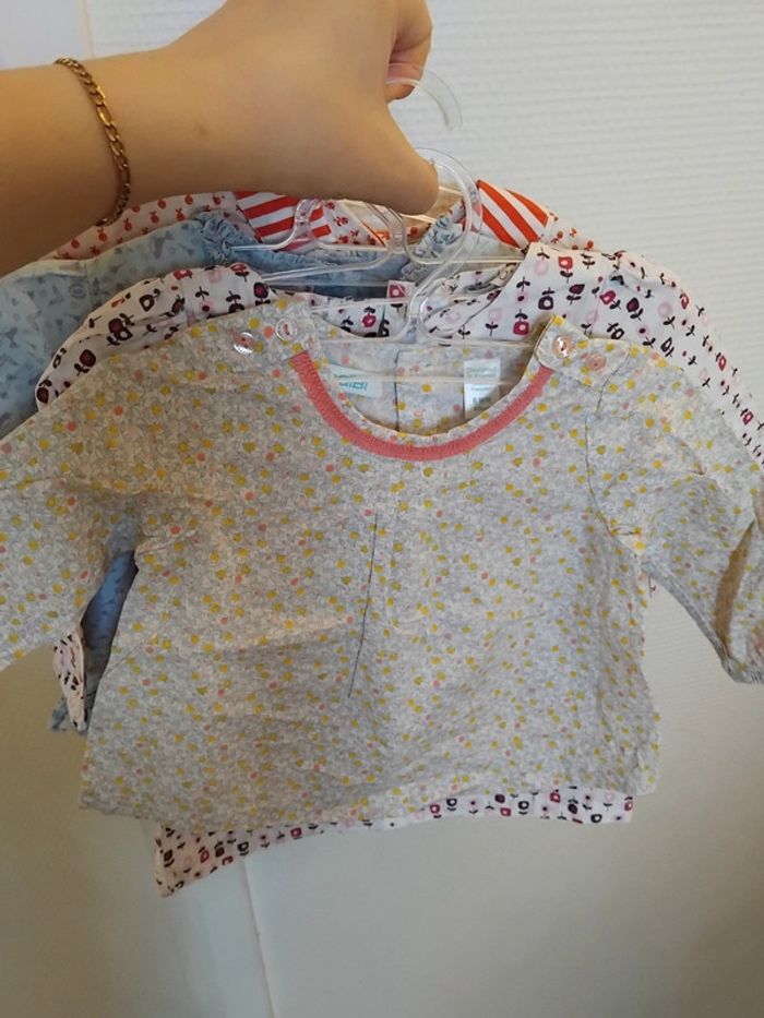 Tunique chemise fille 6mois - photo numéro 2