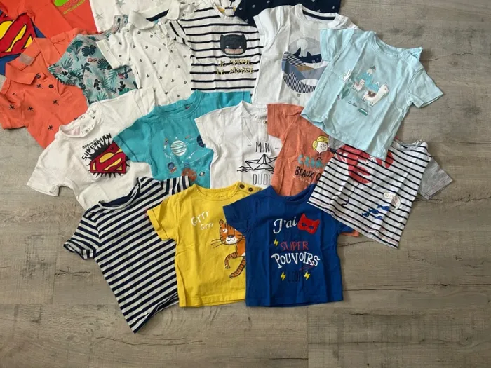 Lot t shirt manches courtes - photo numéro 3