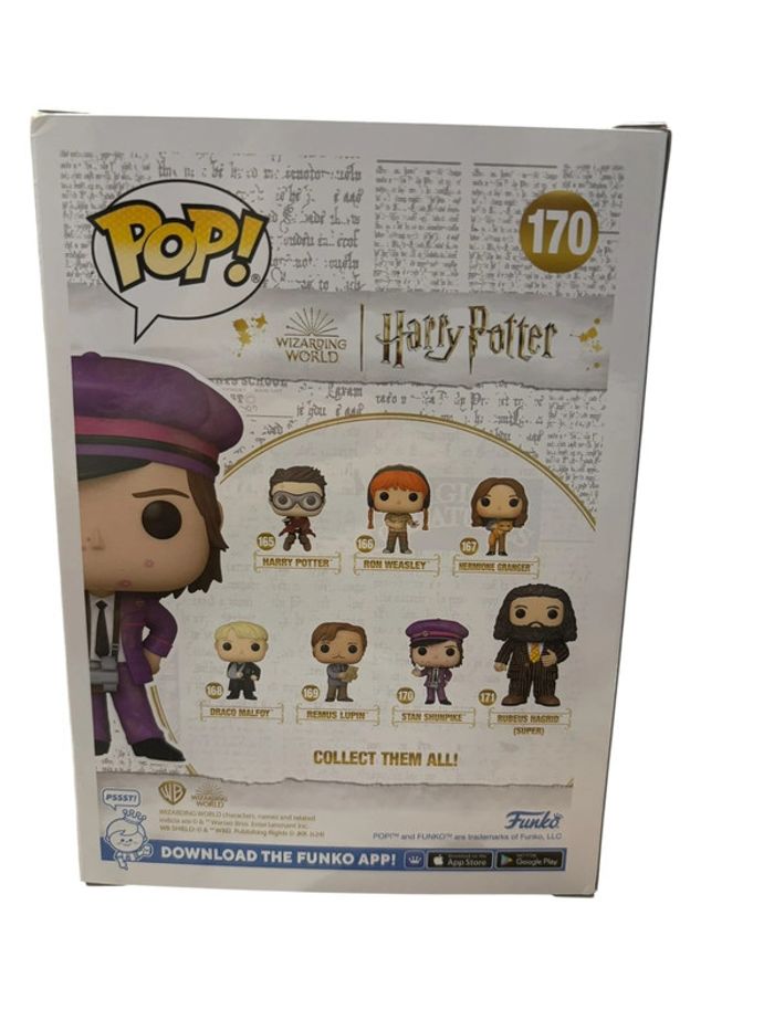 Figurine Funko Pop Harry Potter Stan Shunpike spécial Édition numéro 170 neuf - photo numéro 2