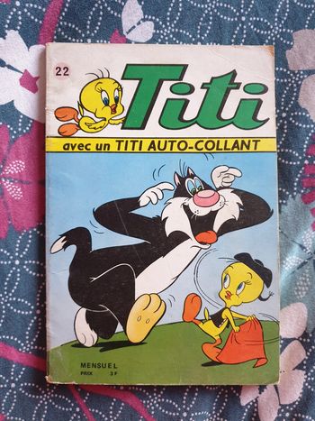 Titi 22 avec un Titi auto-collant