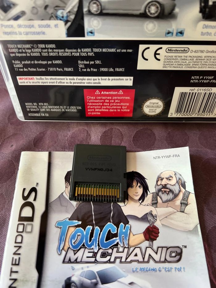 Jeu Nintendo ds touch mechanic - photo numéro 3