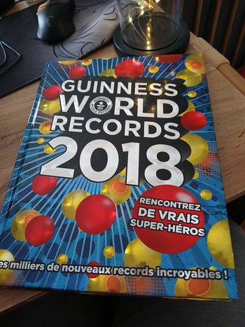 LIVRE GUINNESS WORLD RECORD 2018