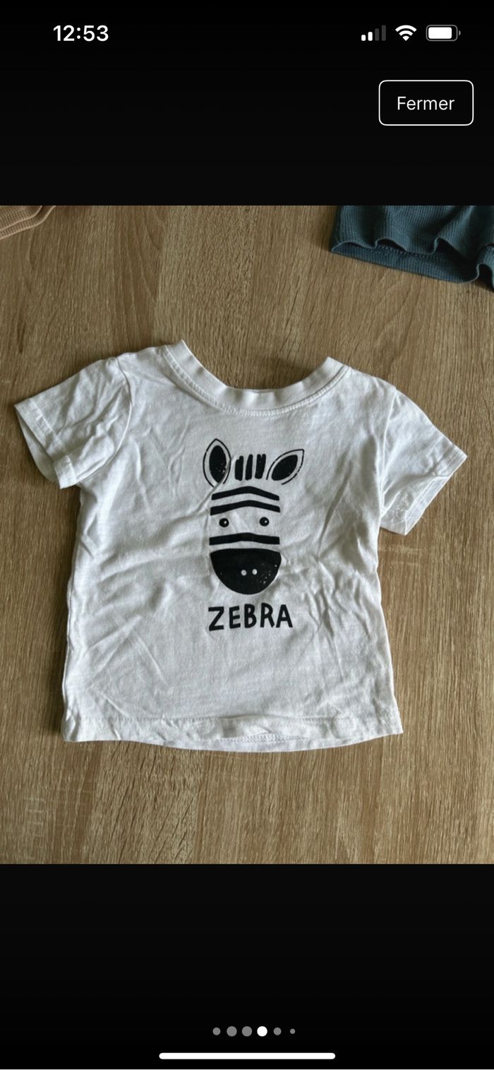 Lot de t-shirt bébé garçon - photo numéro 4