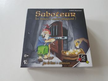 Jeu + Extension Neuf Saboteur Les Mineurs Contre-attaquent ! Gigamic