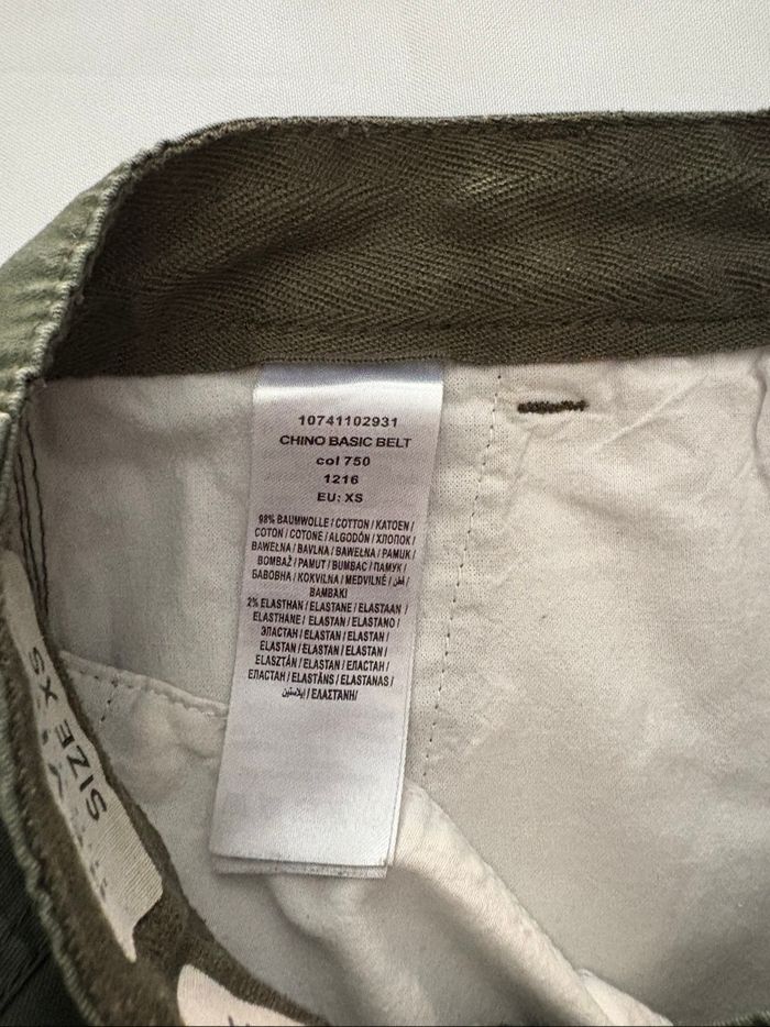 Bermuda chino vert sapin/foncé - Review - XS/34 - photo numéro 5