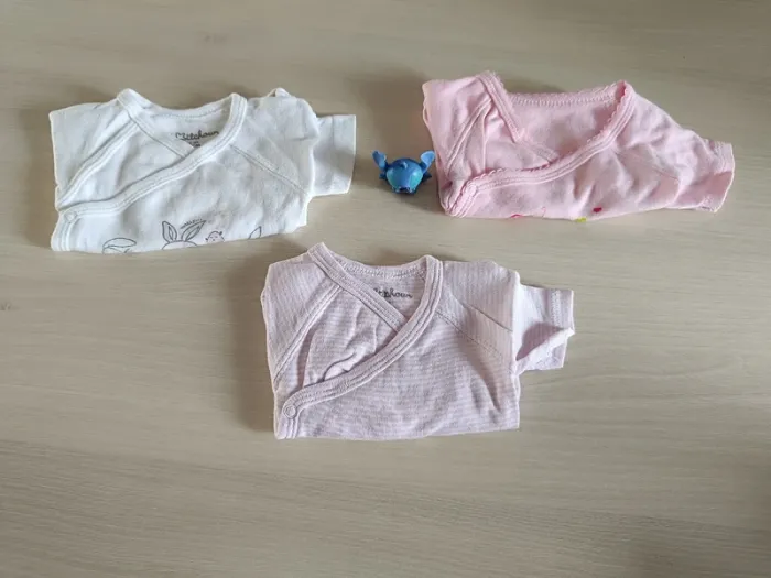 3 bodie courte manche