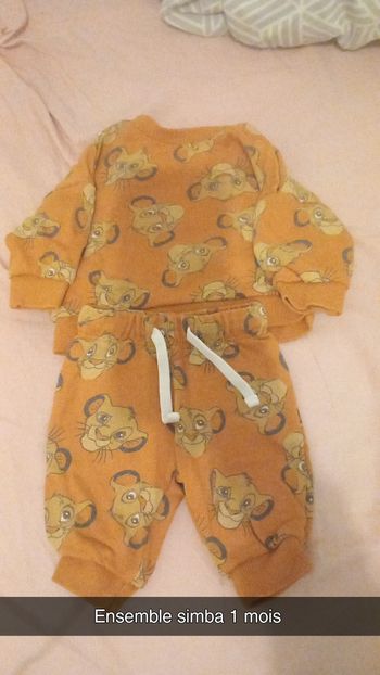 Ensemble simba 3 mois 