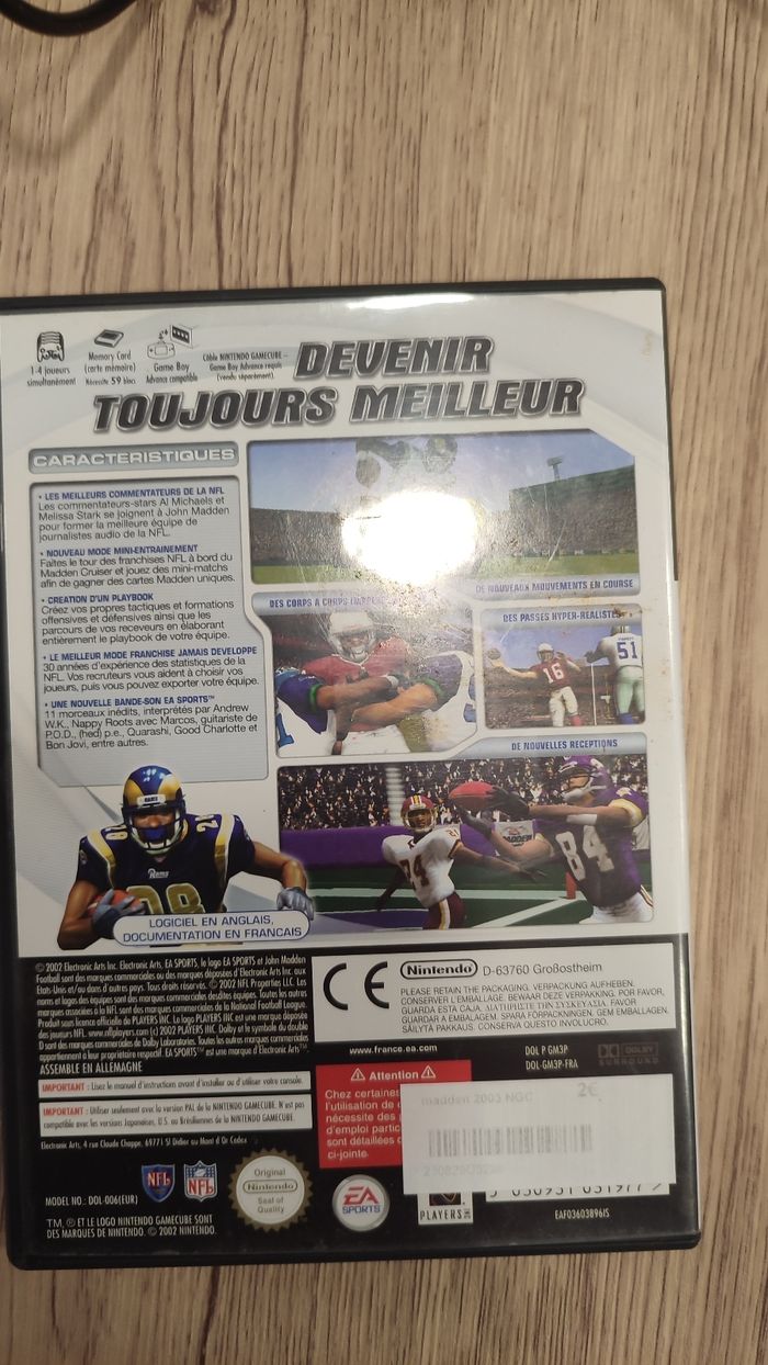 Madden 2003 GameCube - photo numéro 3