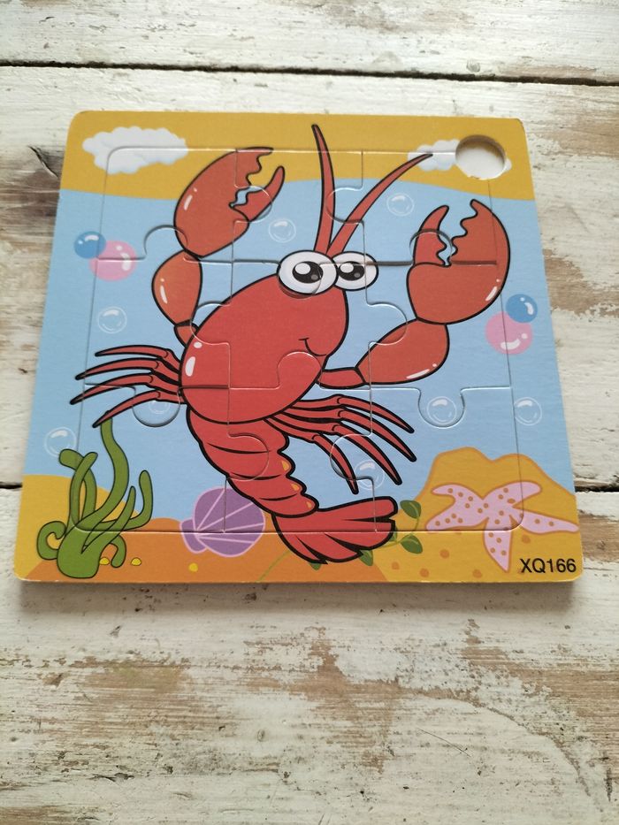 Lot de 4 puzzle en bois - photo numéro 4