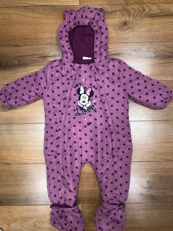 Combinaison pilote minnie 🌺 disney taille 6/12 mois très bon état
