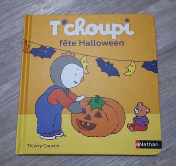 Livre enfant Tchoupi fête Halloween 