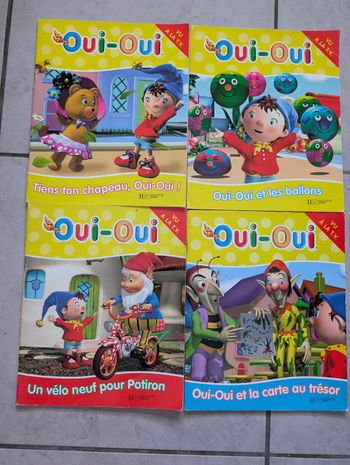 4 albums Oui-Oui