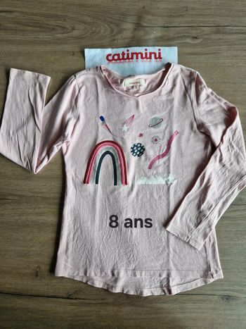 Pull fin catimini 8 ans