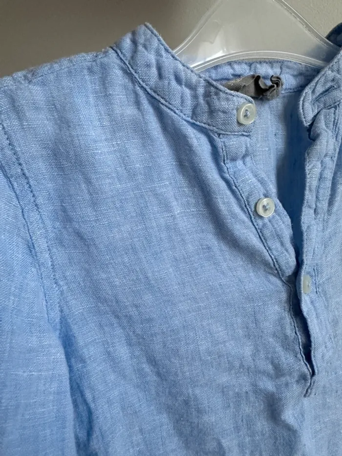 Chemise lin col Mao Bout’chou - photo numéro 3