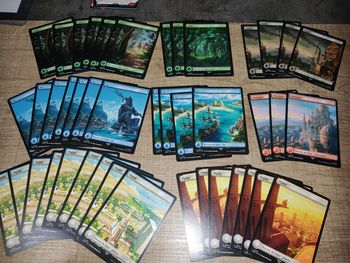 Lot de Terrains full art Magic Assassin's Creed 