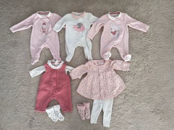 Lot naissance Obaïbi - pyjamas + ensembles