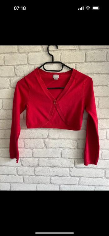 Gilet court Cyrillus taille 10 ans