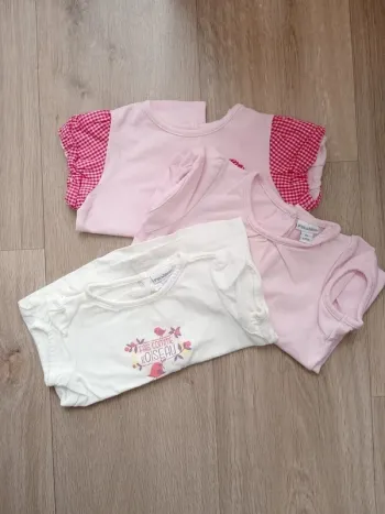 lot de 3 T-shirt MC 6M