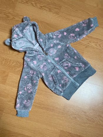 Veste polaire barbouillage 12 mois