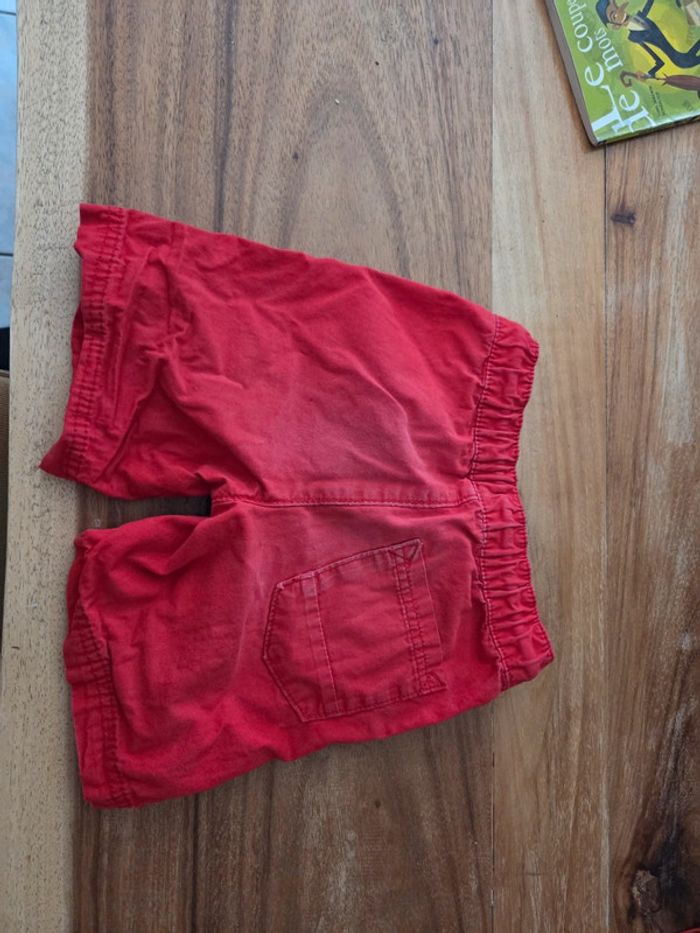 Short rouge 4 ans - 104 cm - Palomino - photo numéro 3