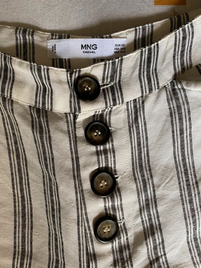 Short blanc et noir Mango - photo numéro 3