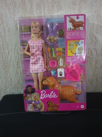BARBIE NAISSANCE DES CHIOTS MATTEL