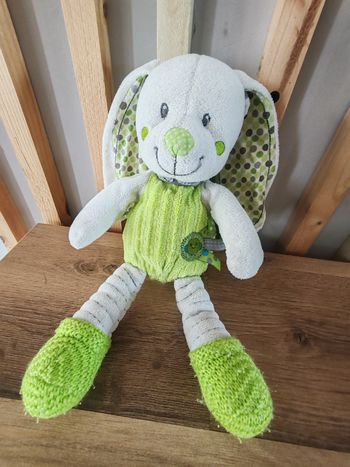 Lapin vert little hug Nicotoy