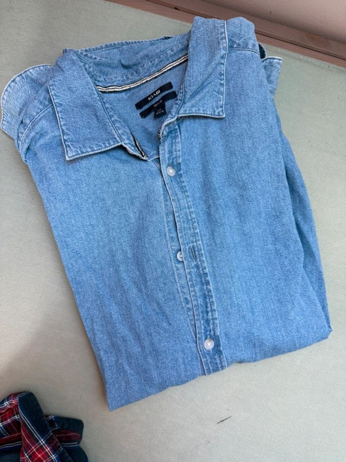 Chemise en jeans