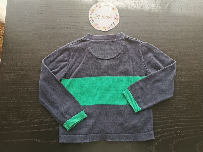 Ensemble bébé garçon 24mois leggings et gilet tartine et chocolat, petit bateau - photo numéro 6