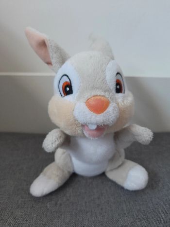 Peluche / doudou Disney Nicotoy Pan-pan Lapin Bambi